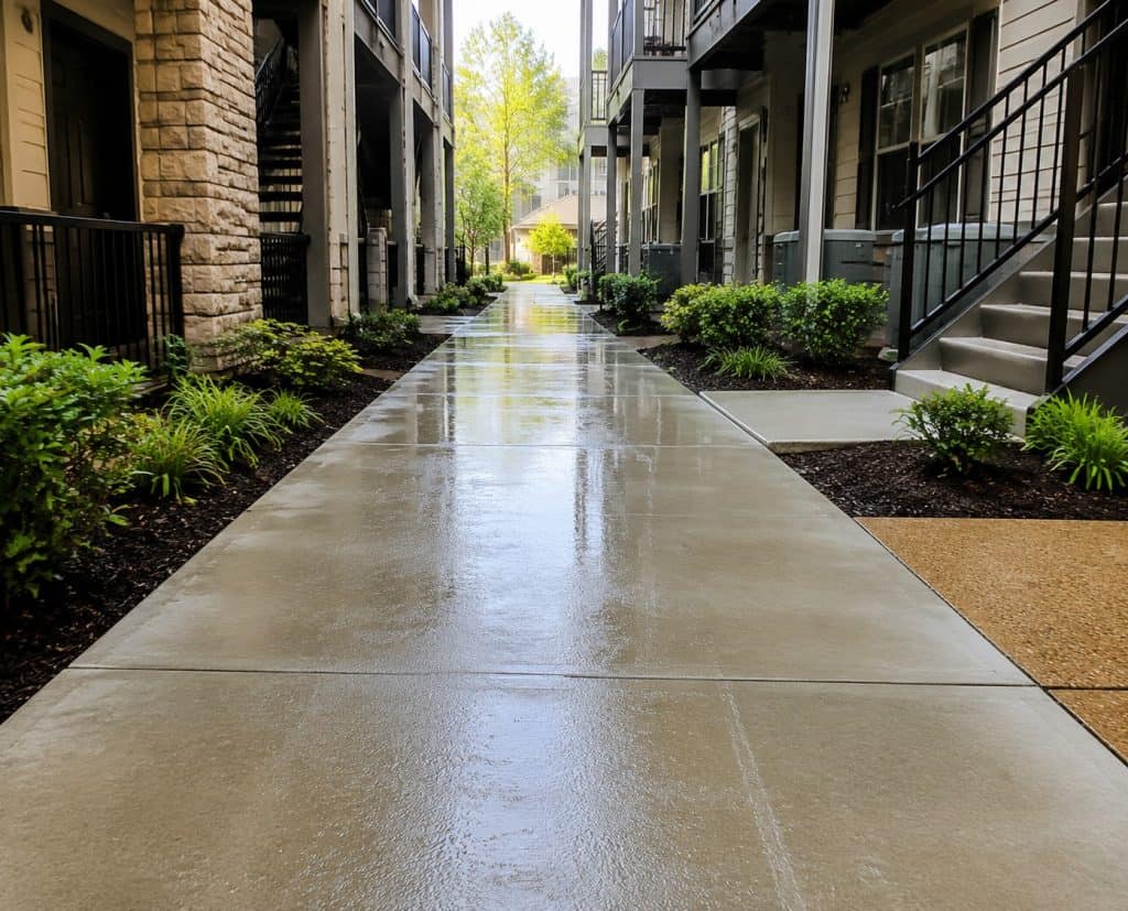 Apartment Breezeway Cleaning Service in Raleigh and Cary