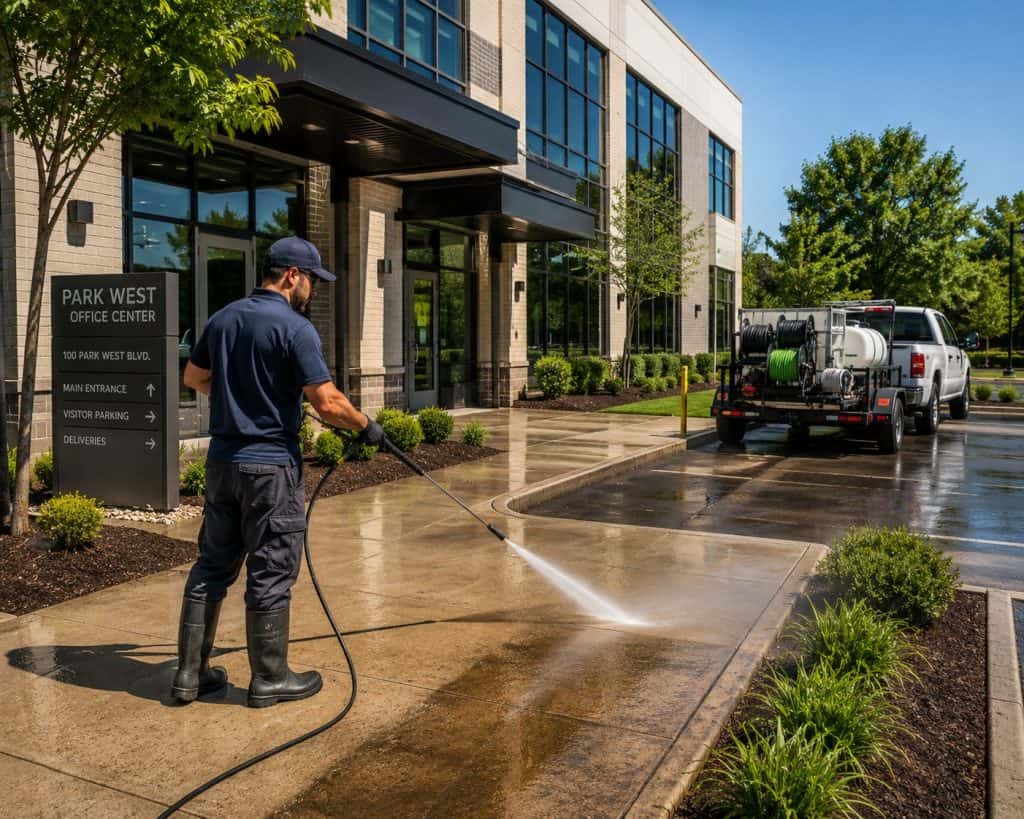 Commercial Pressure Washing