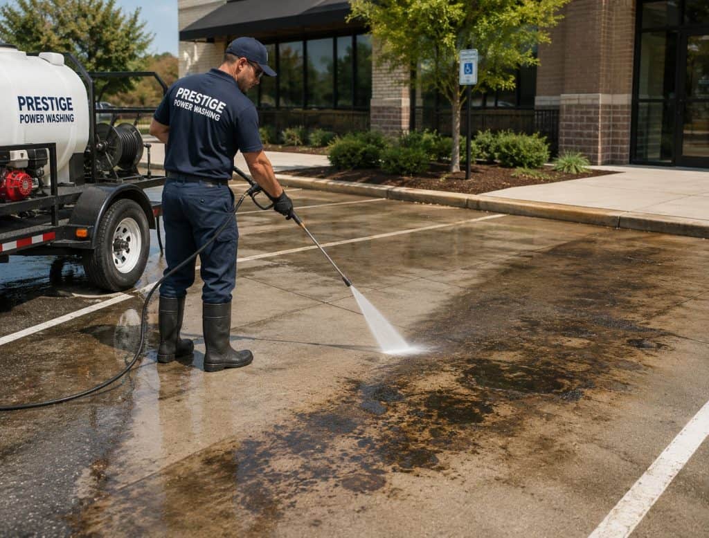 Oil and Hydraulic Fluid Removal