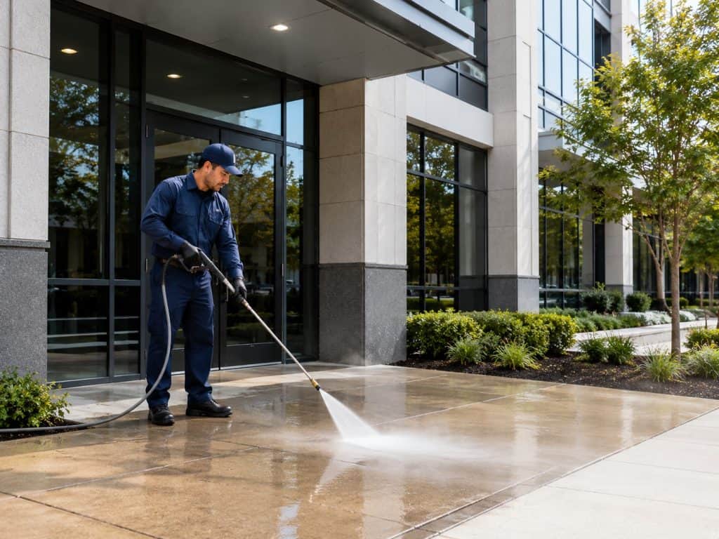Trusted commercial pressure washing service in Raleigh and Cary